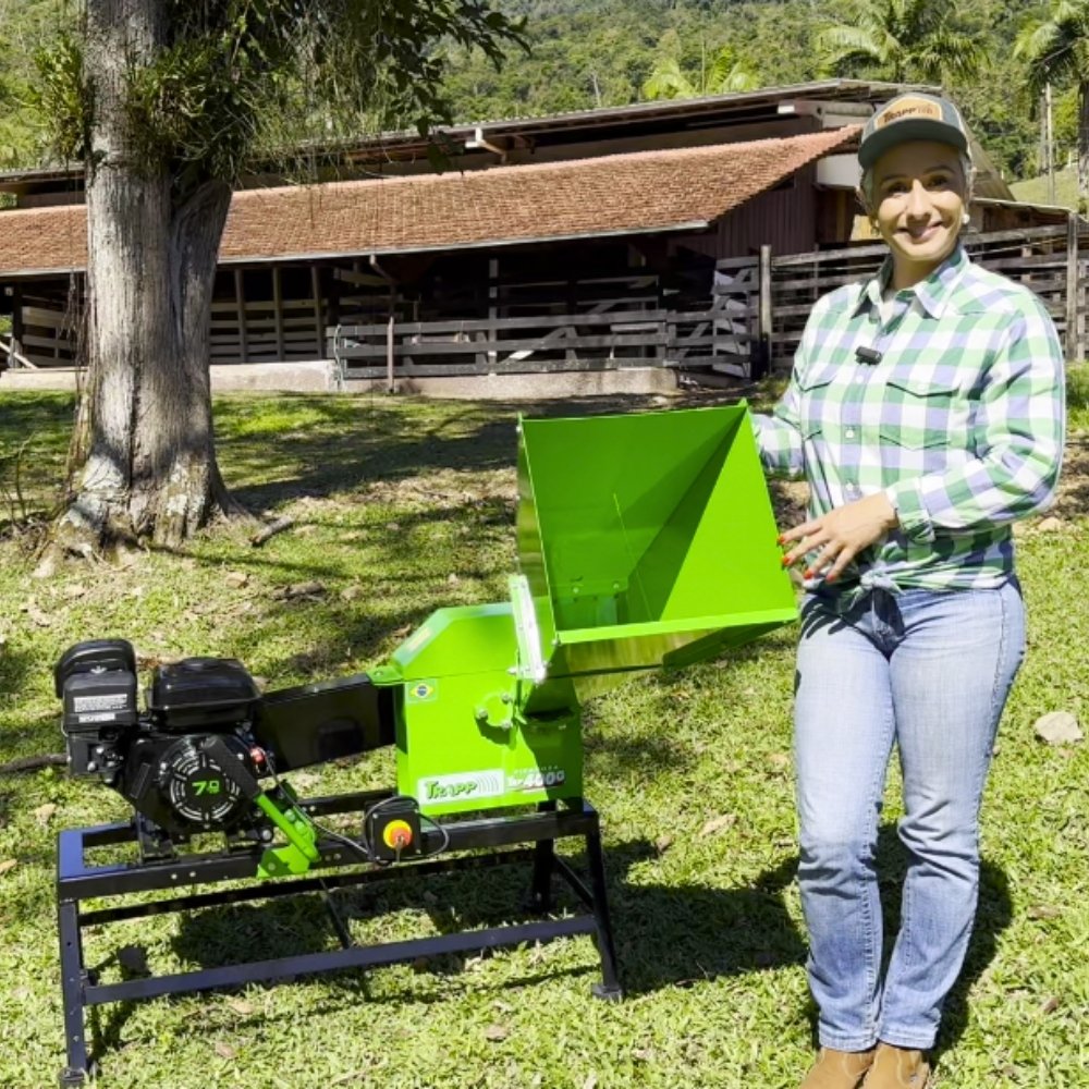 【G-RAP】 S-I-C Triturador Picador Forrageiro TRP-400G (7hp) - Trapp